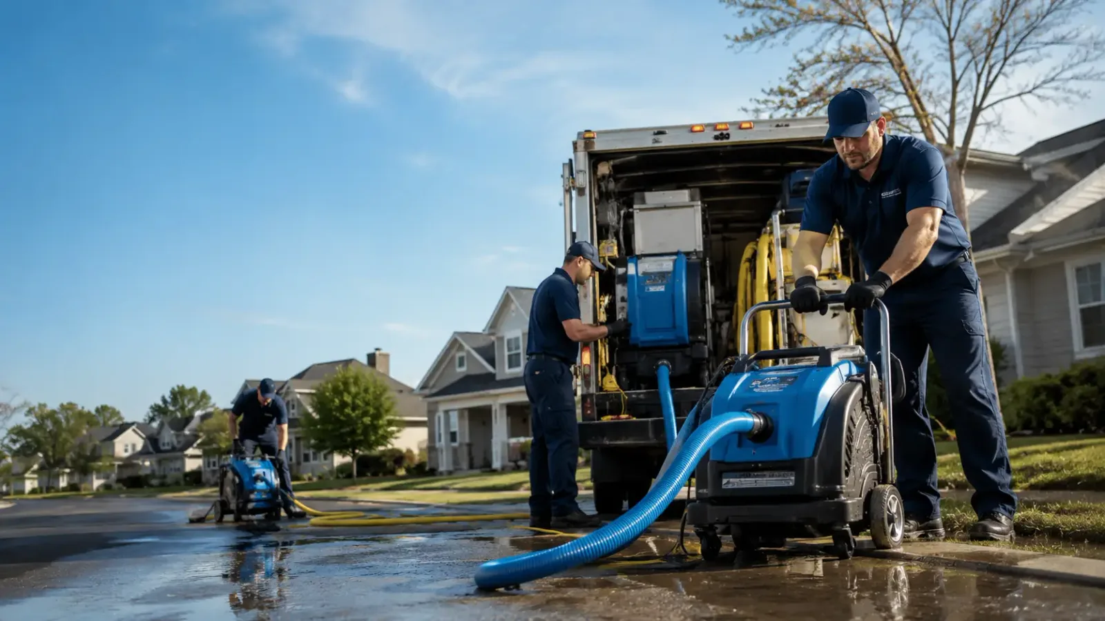 Flood Damage Cleanup in Huntington Woods, MI